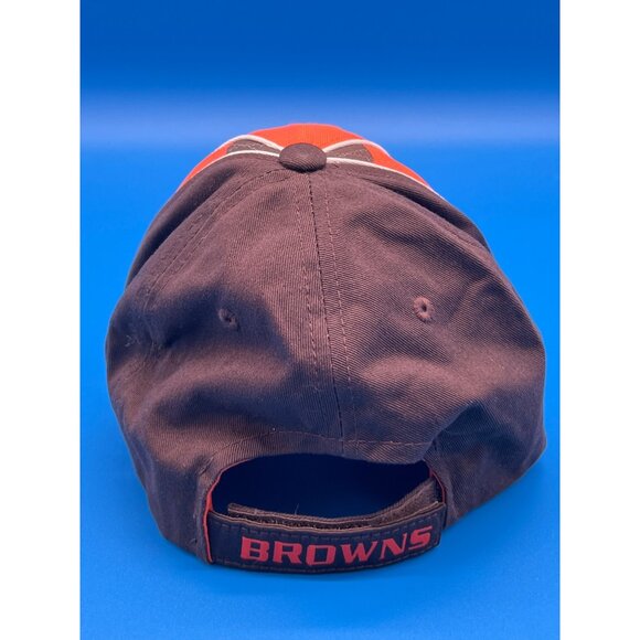 NFL Cleveland Browns Hat Dog Pound Adjustable Cap Orange/Brown - Picture 3 of 9